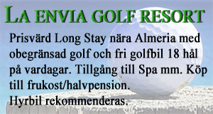 Golfresor till La Envia Golf Resort Almeria